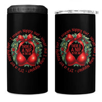 Funny Christmas Movie 4 in 1 Can Cooler Tumbler Its A Bit Nipply Out I Mean Nippy Out What Did I Say Nipple - Wonder Print Shop
