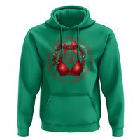 Funny Christmas Movie Hoodie Its A Bit Nipply Out I Mean Nippy Out What Did I Say Nipple - Wonder Print Shop