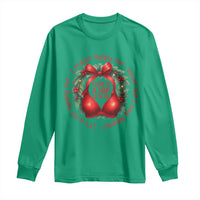 Funny Christmas Movie Long Sleeve Shirt Its A Bit Nipply Out I Mean Nippy Out What Did I Say Nipple - Wonder Print Shop