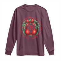 Funny Christmas Movie Long Sleeve Shirt Its A Bit Nipply Out I Mean Nippy Out What Did I Say Nipple - Wonder Print Shop