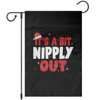 Funny Christmas Movie Garden Flag It's A Bit Nipply Out Xmas Vacation Holiday - Wonder Print Shop