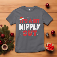 Funny Christmas Movie T Shirt It's A Bit Nipply Out Xmas Vacation Holiday - Wonder Print Shop