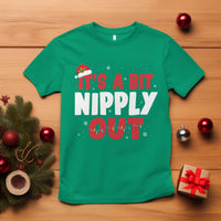 Funny Christmas Movie T Shirt It's A Bit Nipply Out Xmas Vacation Holiday - Wonder Print Shop