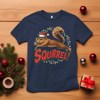 Funny Christmas Squirrel T Shirt Xmas Vacation Holiday Movie - Wonder Print Shop