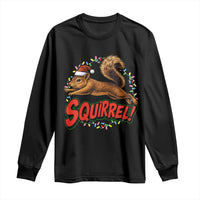 Funny Christmas Squirrel Long Sleeve Shirt Xmas Vacation Holiday Movie - Wonder Print Shop