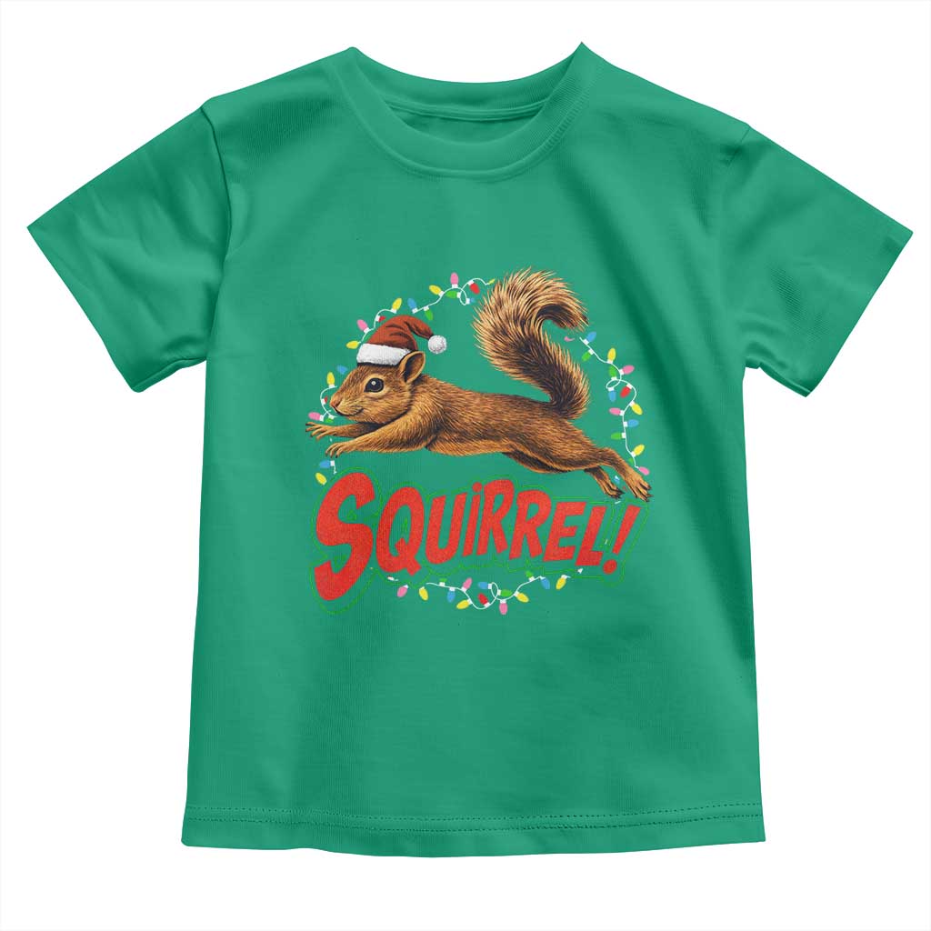 Funny Christmas Squirrel Toddler T Shirt Xmas Vacation Holiday Movie - Wonder Print Shop