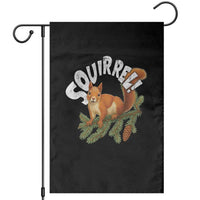 Funny Christmas Squirrel Garden Flag Xmas Vacation Holiday Movie Pine Tree - Wonder Print Shop