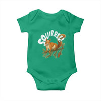 Funny Christmas Squirrel Baby Onesie Xmas Vacation Holiday Movie Pine Tree - Wonder Print Shop