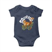 Funny Christmas Squirrel Baby Onesie Xmas Vacation Holiday Movie Pine Tree - Wonder Print Shop