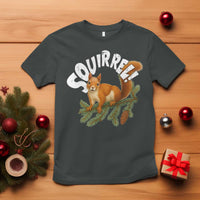 Funny Christmas Squirrel T Shirt Xmas Vacation Holiday Movie Pine Tree - Wonder Print Shop