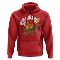 Funny Christmas Squirrel Hoodie Xmas Vacation Holiday Movie Pine Tree - Wonder Print Shop