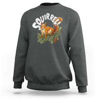 Funny Christmas Squirrel Sweatshirt Xmas Vacation Holiday Movie Pine Tree - Wonder Print Shop
