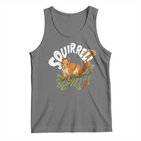 Funny Christmas Squirrel Tank Top Xmas Vacation Holiday Movie Pine Tree - Wonder Print Shop