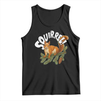 Funny Christmas Squirrel Tank Top Xmas Vacation Holiday Movie Pine Tree - Wonder Print Shop