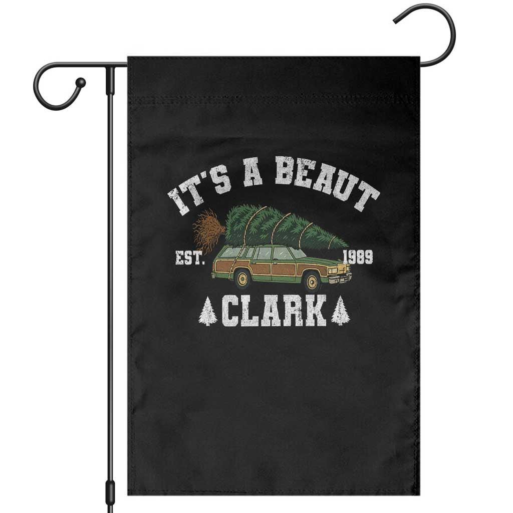 Its A Beaut Clark Garden Flag Funny Christmas Vacation Holiday Movie - Wonder Print Shop