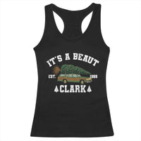 Its A Beaut Clark Racerback Tank Top Funny Christmas Vacation Holiday Movie - Wonder Print Shop