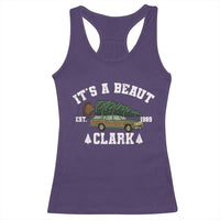 Its A Beaut Clark Racerback Tank Top Funny Christmas Vacation Holiday Movie - Wonder Print Shop