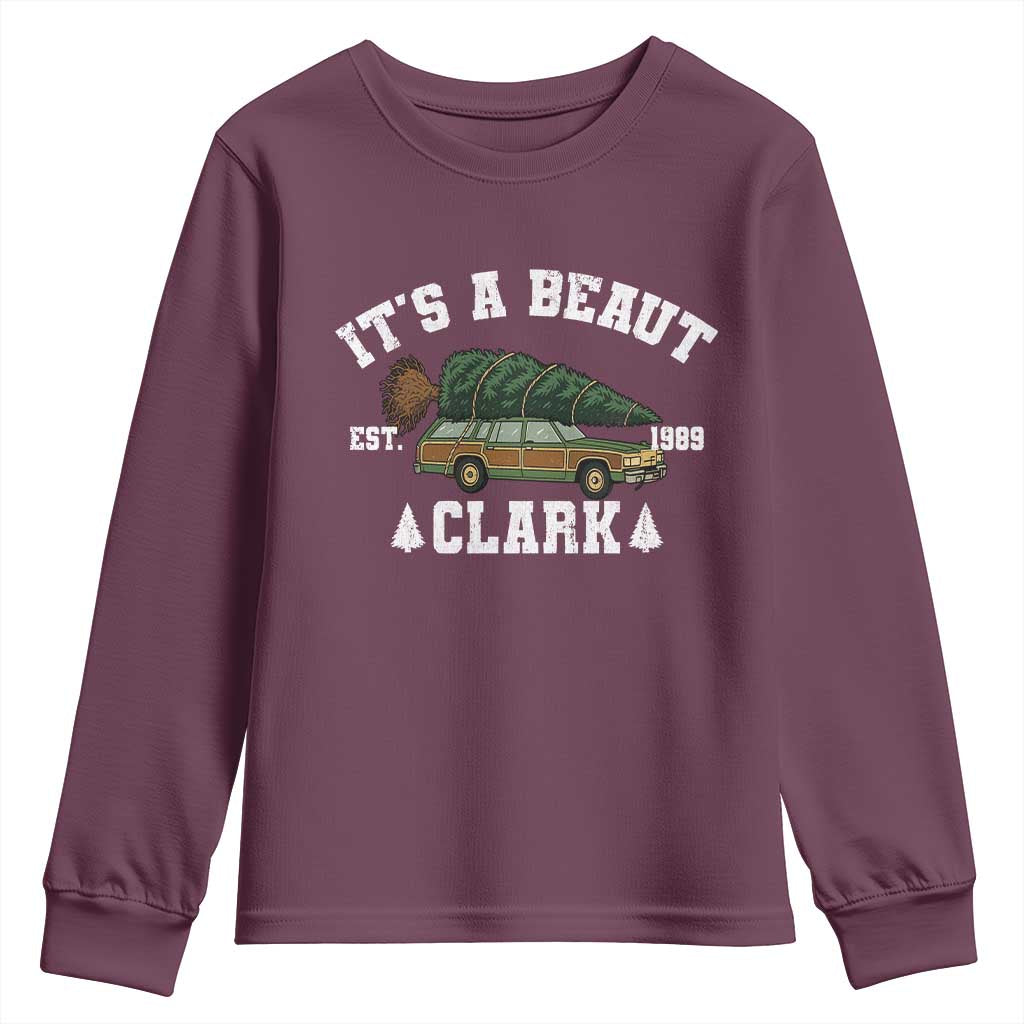 Its A Beaut Clark Youth Sweatshirt Funny Christmas Vacation Holiday Movie - Wonder Print Shop
