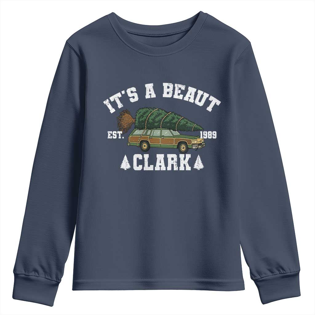 Its A Beaut Clark Youth Sweatshirt Funny Christmas Vacation Holiday Movie - Wonder Print Shop