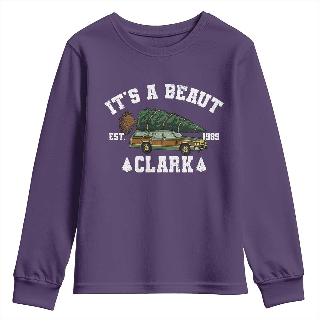 Its A Beaut Clark Youth Sweatshirt Funny Christmas Vacation Holiday Movie - Wonder Print Shop