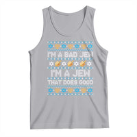 Funny Jewish Hanukkah Tank Top I Am A Bad Jew I Am A Jew That Does Good - Wonder Print Shop