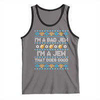 Funny Jewish Hanukkah Tank Top I Am A Bad Jew I Am A Jew That Does Good - Wonder Print Shop