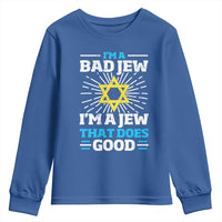 Funny Jewish Youth Sweatshirt I Am A Bad Jew I Am A Jew That Does Good - Wonder Print Shop