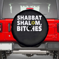 Funny Hanukkah Shabbat Shalom Bitches Spare Tire Cover Star Of David - Wonder Print Shop