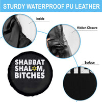 Funny Hanukkah Shabbat Shalom Bitches Spare Tire Cover Star Of David - Wonder Print Shop