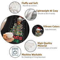 Funny 67 Christmas Throw Blanket 6 7 Plates Later Xmas Dinner Turkey - Wonder Print Shop