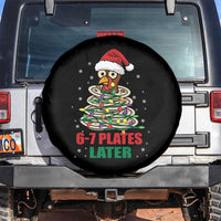Funny 67 Christmas Spare Tire Cover 6 7 Plates Later Xmas Dinner Turkey - Wonder Print Shop