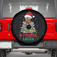 Funny 67 Christmas Spare Tire Cover 6 7 Plates Later Xmas Dinner Turkey - Wonder Print Shop