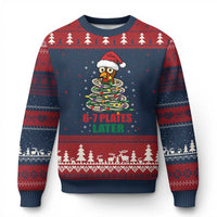 Funny 67 Xmas Ugly Christmas Sweater 6 7 Plates Later Xmas Dinner Turkey - Wonder Print Shop