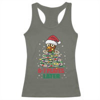 Funny 67 Christmas Racerback Tank Top 6 7 Plates Later Xmas Dinner Turkey - Wonder Print Shop