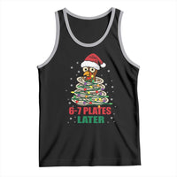 Funny 67 Christmas Tank Top 6 7 Plates Later Xmas Dinner Turkey - Wonder Print Shop