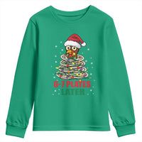 Funny 67 Christmas Youth Sweatshirt 6 7 Plates Later Xmas Dinner Turkey - Wonder Print Shop