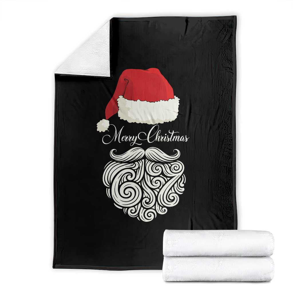 6 7 Xmas 67 Santa Six Seven Meme Merry Christmas Throw Blanket - Wonder Print Shop