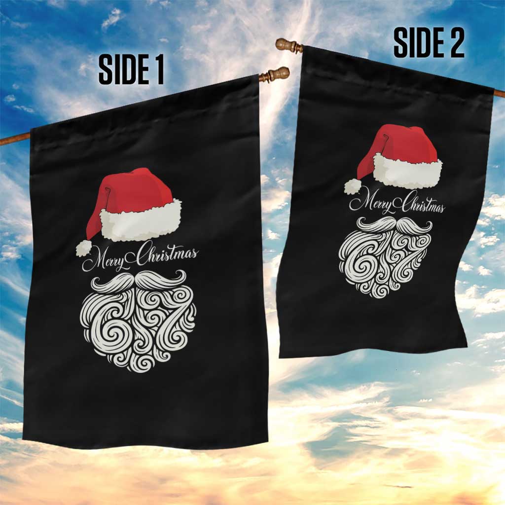6 7 Xmas 67 Santa Six Seven Meme Merry Christmas Garden Flag - Wonder Print Shop