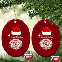 6 7 Xmas 67 Santa Six Seven Meme Merry Christmas Ceramic Ornament - Wonder Print Shop