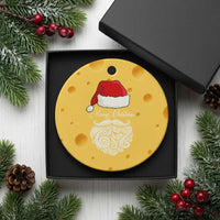 6 7 Xmas 67 Santa Six Seven Meme Merry Christmas Ceramic Ornament - Wonder Print Shop