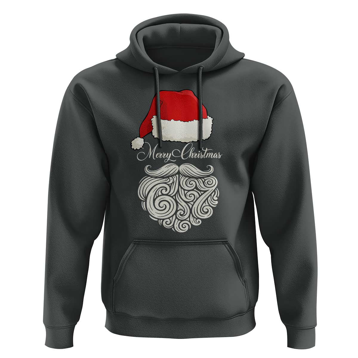 6 7 Xmas 67 Santa Six Seven Meme Merry Christmas Hoodie - Wonder Print Shop