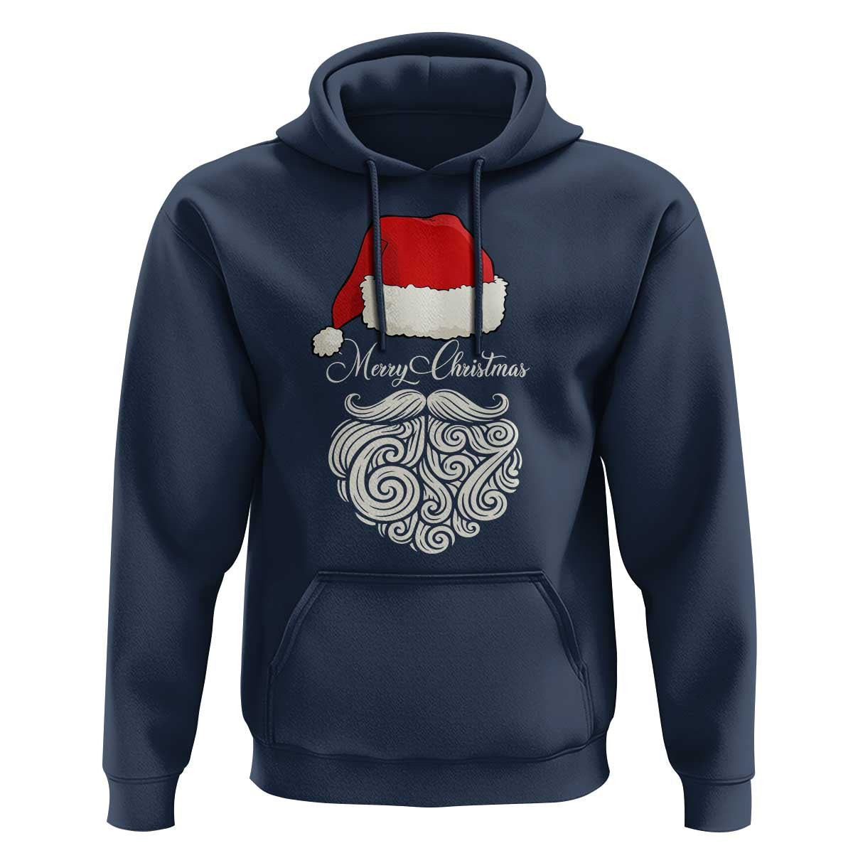 6 7 Xmas 67 Santa Six Seven Meme Merry Christmas Hoodie - Wonder Print Shop