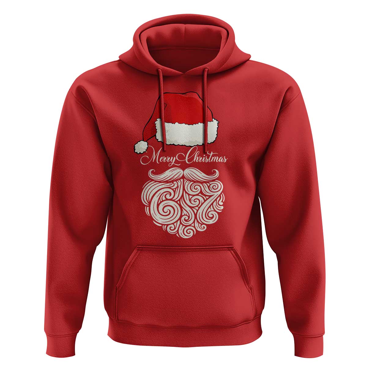 6 7 Xmas 67 Santa Six Seven Meme Merry Christmas Hoodie - Wonder Print Shop