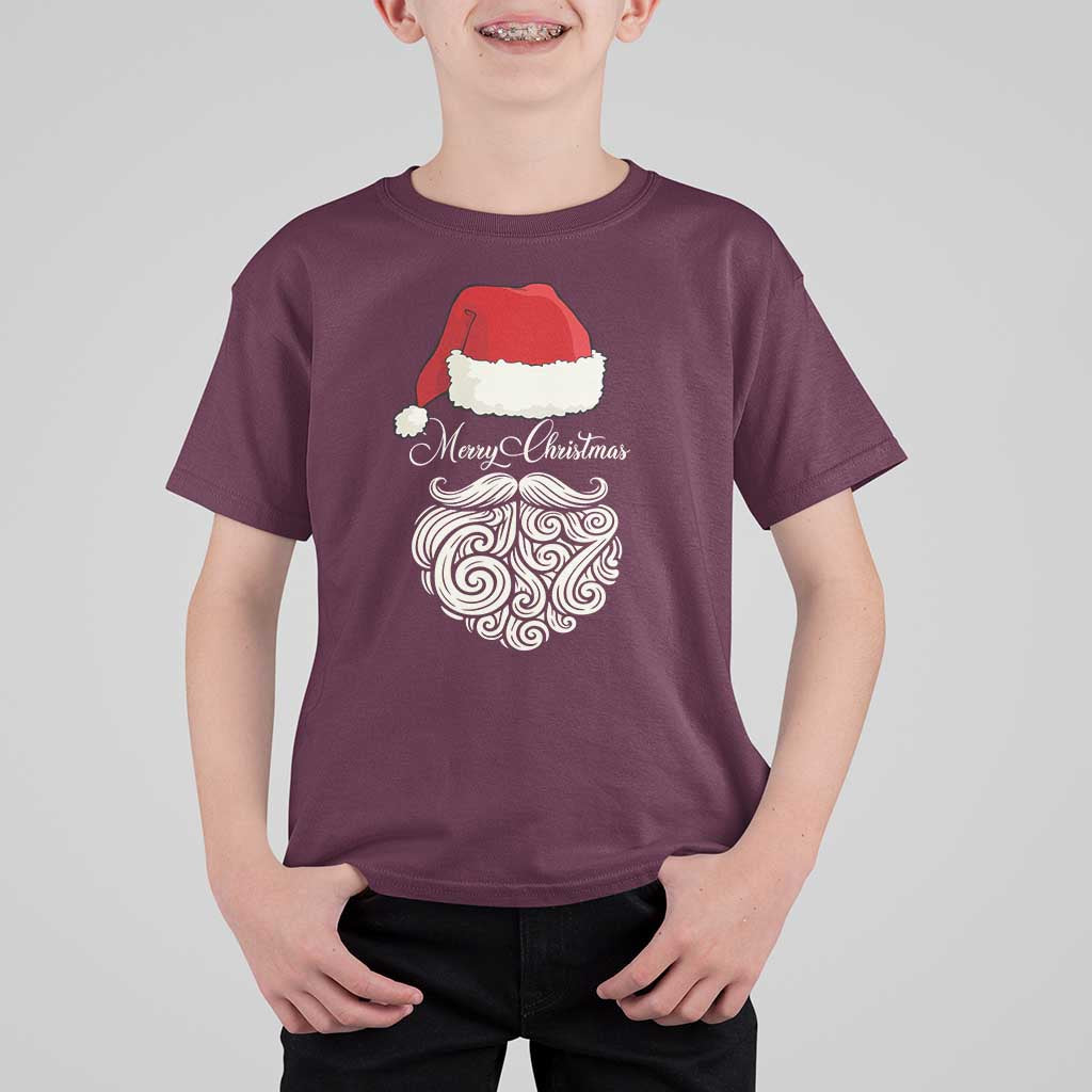 6 7 Xmas 67 Santa Six Seven Meme Merry Christmas T Shirt For Kid - Wonder Print Shop