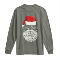 6 7 Xmas 67 Santa Six Seven Meme Merry Christmas Long Sleeve Shirt - Wonder Print Shop