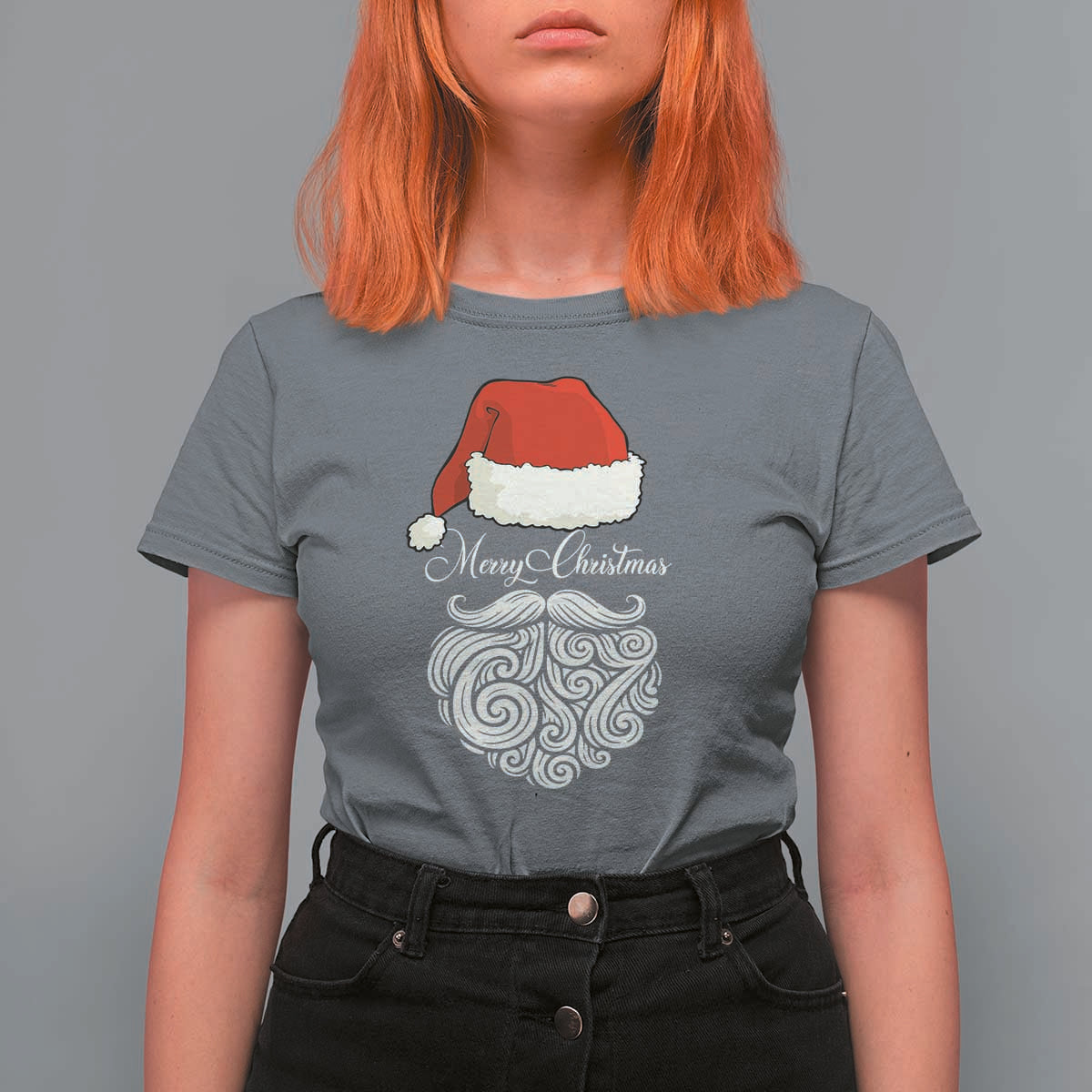 6 7 Xmas 67 Santa Six Seven Meme Merry Christmas T Shirt For Women - Wonder Print Shop