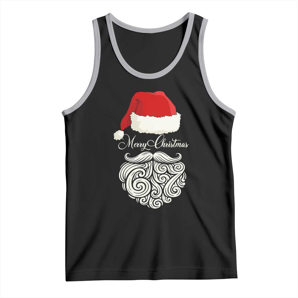 6 7 Xmas 67 Santa Six Seven Meme Merry Christmas Tank Top - Wonder Print Shop