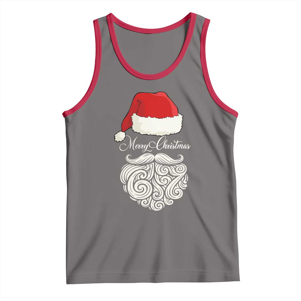 6 7 Xmas 67 Santa Six Seven Meme Merry Christmas Tank Top - Wonder Print Shop