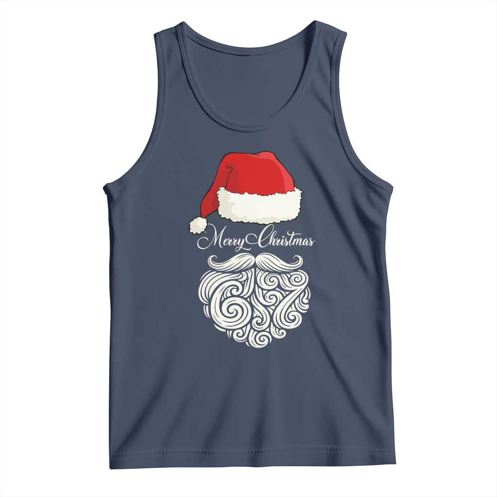 6 7 Xmas 67 Santa Six Seven Meme Merry Christmas Tank Top - Wonder Print Shop