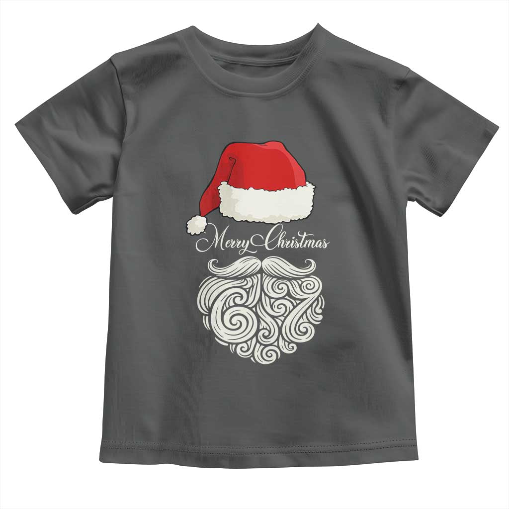6 7 Xmas 67 Santa Six Seven Meme Merry Christmas Toddler T Shirt - Wonder Print Shop